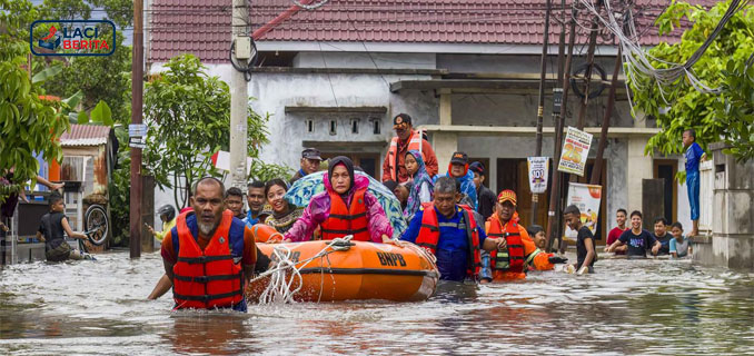 Banjir Sumatra Lumpuhkan 60% BTS Telkomsel
