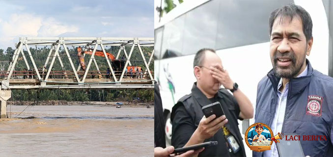 Baut Jembatan Bailey Aceh Hilang, Mualem Meradang: Kurang Ajar!