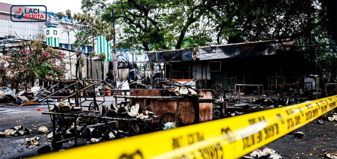 Polisi Selidiki Kerugian Ratusan Juta Akibat Pembakaran Kios di TMP Kalibata