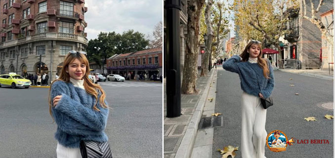 Gemerlap Shanghai: Momen Ghea Indrawari Sambut Tahun Baru 2026 di China