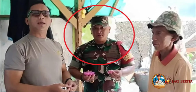 TNI AD Tahan Serda Heri Usai Tuduh Pedagang Es Gabus Pakai Spons